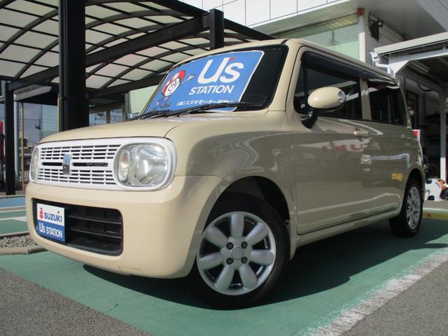 アルトラパン Ｘ　アウトレット車　ナビ　ＥＴＣ　ドラレコ装着　キーレスプッシュスタートシステム　ＬＥＤターンランプ付き電動格納式リモコンドアミラー　マニュアルエアコン　アルミホイール　フロアマット　ドアバイザー（4枚目）