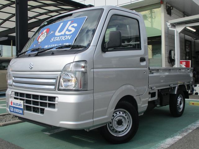 キャリイトラック KCエアコン・パワステ 4WD 5MT 衝突被害軽減ブレーキ 車検整備受渡 AM/FMラジオ マニュアルエアコン(2枚目)