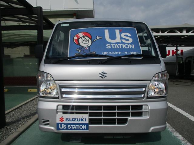 キャリイトラック KCエアコン・パワステ 4WD 5MT 衝突被害軽減ブレーキ 車検整備受渡 AM/FMラジオ マニュアルエアコン(4枚目)