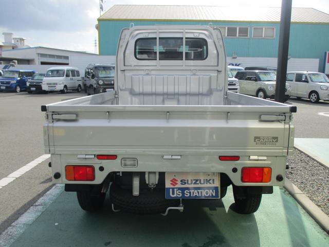 キャリイトラック KCエアコン・パワステ 4WD 5MT 衝突被害軽減ブレーキ 車検整備受渡 AM/FMラジオ マニュアルエアコン(10枚目)