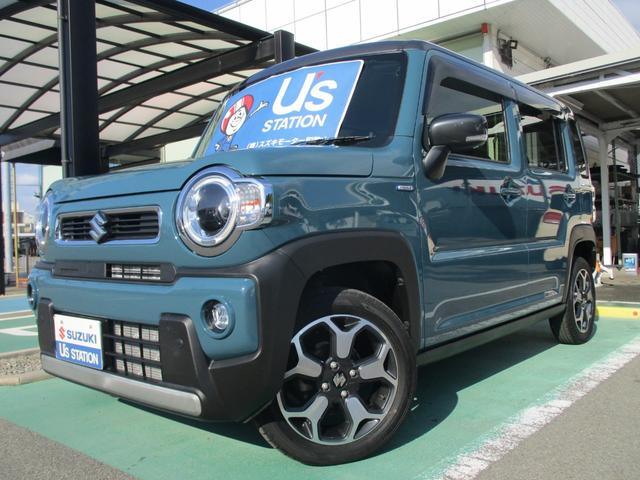 ハスラー ハイブリッドＸ　メモリーナビ＆バックカメラ付き　衝突被害軽減ブレーキ　盗難警報装置　シートヒーター　スマートキー　オートライト　ＬＥＤヘッドライト　車検整備受渡　プッシュスタート　アイドリングストップ（2枚目）