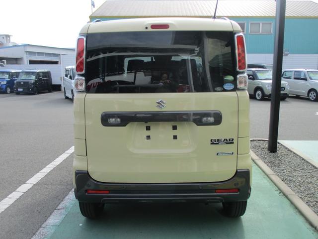 スペーシアギア ハイブリッドＸＺ　車検整備受渡　全方位カメラ付きメモリーナビ　車検整備受渡　全方位カメラ付きメモリーナビ　後席両側パワースライドドア　ドラレコ前後　　コーナーセンサー　車線逸脱警報装置　運転席・助手席シートヒーター　横滑り防止機能（9枚目）