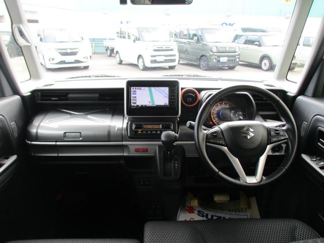 スペーシアギア ハイブリッドＸＺ　車検整備受渡　全方位カメラ付きメモリーナビ　車検整備受渡　全方位カメラ付きメモリーナビ　後席両側パワースライドドア　ドラレコ前後　　コーナーセンサー　車線逸脱警報装置　運転席・助手席シートヒーター　横滑り防止機能（12枚目）