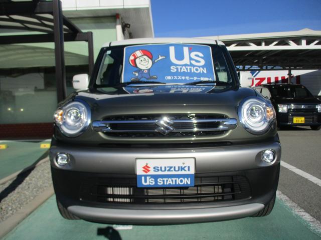 クロスビー ハイブリッドMZ バックモニター ディスプレイオーディオ バックモニター ETC フロアマット スマートキー プッシュスタート アイドリングストップ アダプティブクルーズコントロール LEDヘッドライト フォグランプ 盗難警報装置 シートヒーター(4枚目)