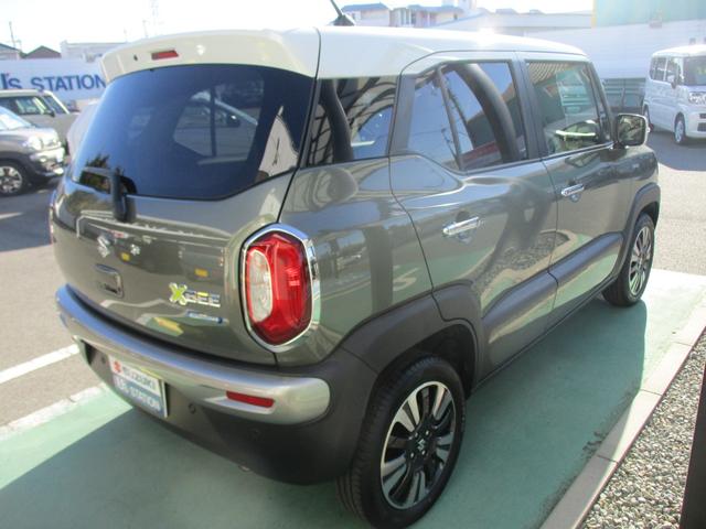 クロスビー ハイブリッドMZ バックモニター ディスプレイオーディオ バックモニター ETC フロアマット スマートキー プッシュスタート アイドリングストップ アダプティブクルーズコントロール LEDヘッドライト フォグランプ 盗難警報装置 シートヒーター(8枚目)