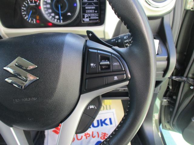 クロスビー ハイブリッドMZ バックモニター ディスプレイオーディオ バックモニター ETC フロアマット スマートキー プッシュスタート アイドリングストップ アダプティブクルーズコントロール LEDヘッドライト フォグランプ 盗難警報装置 シートヒーター(14枚目)