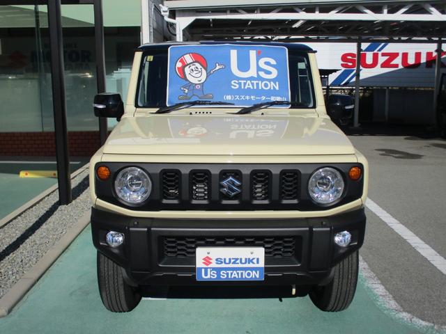 ジムニー ＸＣ　メモリーナビ＆バックカメラ付き　衝突被害軽減ブレーキ付　ドライブレコーダー　ＥＴＣ車載器　フロアマット　スマートキー　プッシュスタート　シートヒーター　ＬＥＤヘッドライト　オートライト　電動格納ミラー　フルフラット（4枚目）