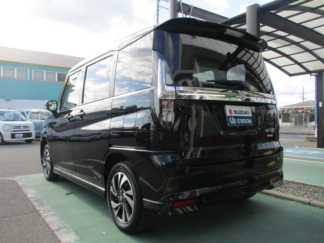 ソリオバンディット ハイブリッドＭＶ　８インチメモリーナビ　バックモニター　ＥＴＣ車載器　前方ドラレコ　後席左側パワースライドドア　衝突被害軽減ブレーキ　車線逸脱警報装置　コーナーセンサー　アダプティブクルーズコントロール　シートヒーター　電動格納式リモコンドアミラー（7枚目）