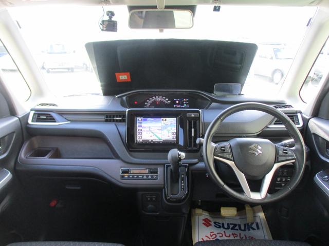 ソリオバンディット ハイブリッドＭＶ　８インチメモリーナビ　バックモニター　ＥＴＣ車載器　前方ドラレコ　後席左側パワースライドドア　衝突被害軽減ブレーキ　車線逸脱警報装置　コーナーセンサー　アダプティブクルーズコントロール　シートヒーター　電動格納式リモコンドアミラー（10枚目）