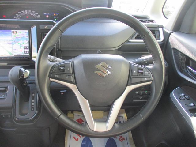 ソリオバンディット ハイブリッドＭＶ　８インチメモリーナビ　バックモニター　ＥＴＣ車載器　前方ドラレコ　後席左側パワースライドドア　衝突被害軽減ブレーキ　車線逸脱警報装置　コーナーセンサー　アダプティブクルーズコントロール　シートヒーター　電動格納式リモコンドアミラー（14枚目）