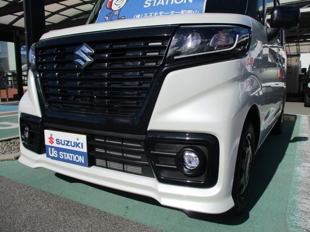 スペーシアベース XF 全方位モニター オーディオレス LEDヘッドランプ 衝突被害軽減ブレーキ アダプティブクルーズコントロール 後席右側パワースライドドア 車検整備受け渡し キーレスプッシュスタートシステム フルオートエアコン シートヒーター サイドエアバッグ(5枚目)