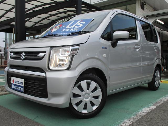 ワゴンＲ ハイブリッドＦＸ－Ｓ　衝突被害軽減ブレーキ　オーディオレス　スマートキー　プッシュスタート　盗難警報装置　アイドリングストップ　アダプティブクルーズコントロール　フロアマット　オートライト　シートヒーター（2枚目）