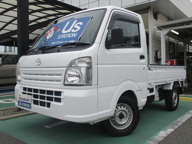 スクラムトラック ＫＣエアコン・パワステ　アウトレット車　４ＷＤ　３ＡＴ　フロアマット　ドアバイザー　荷台マット　ＡＢＳ（2枚目）