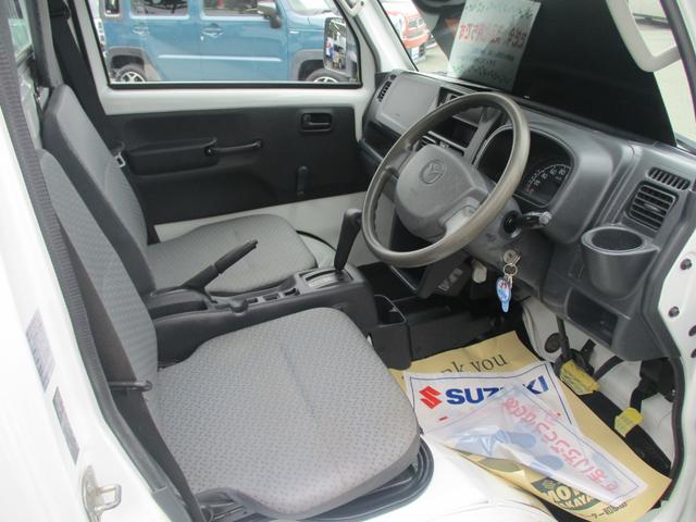スクラムトラック ＫＣエアコン・パワステ　アウトレット車　４ＷＤ　３ＡＴ　フロアマット　ドアバイザー　荷台マット　ＡＢＳ（20枚目）