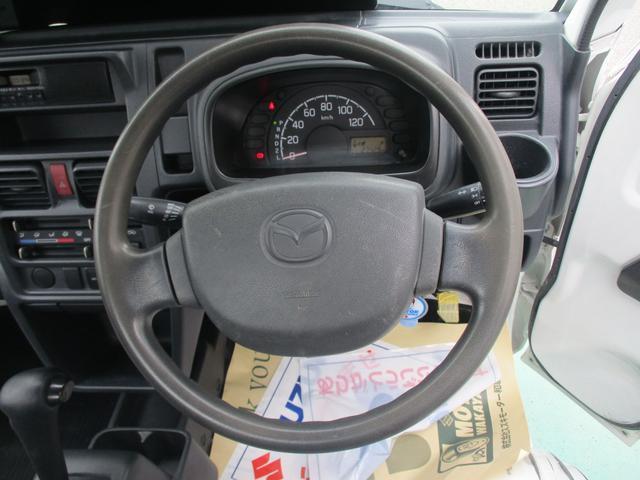 スクラムトラック ＫＣエアコン・パワステ　アウトレット車　４ＷＤ　３ＡＴ　フロアマット　ドアバイザー　荷台マット　ＡＢＳ（21枚目）