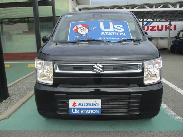ワゴンR FA 衝突被害軽減ブレーキ 4WD ワンプライス! オーディオレス キーレスエントリー 盗難警報装置 シートヒーター オートライト マニュアルエアコン(4枚目)