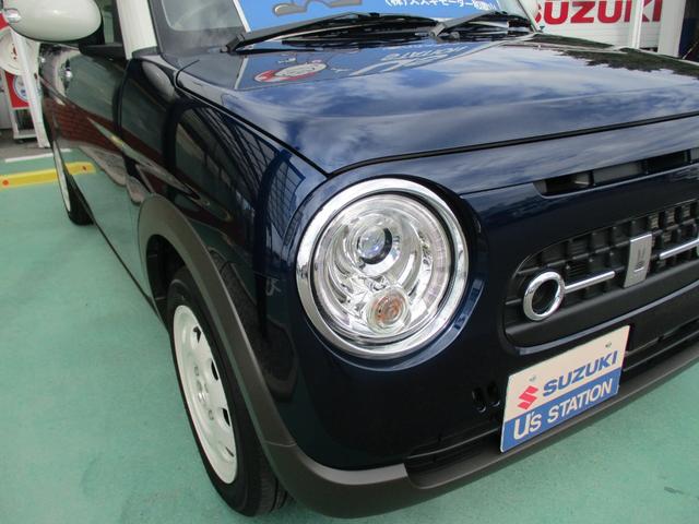 アルトラパンLC X バックカメラ付ディスプレイオーディオ LEDヘッドランプ 衝突被害軽減ブレーキ フロアマット キーレスプッシュスタート アイドリングストップ オートライト Bluetooth 盗難警報装置 シートヒーター オートドアミラー シートヒーター ウッド調インパネ(5枚目)