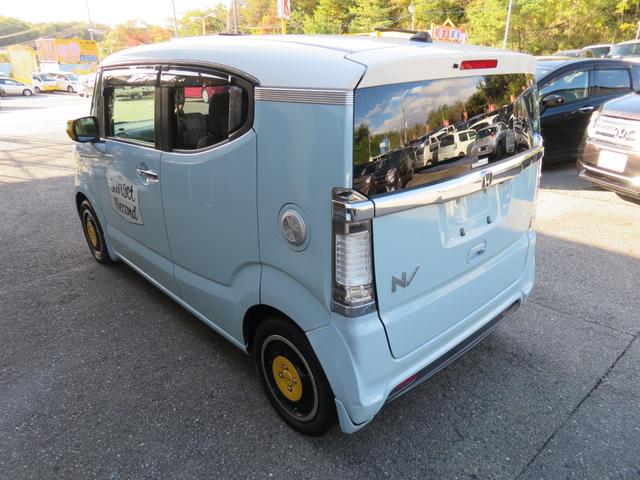 N-BOXスラッシュ G・ターボLインテリアカラーパッケージ ETC バックカメラ ナビ TV オートクルーズコントロール 衝突被害軽減システム HID スマートキー アイドリングストップ 電動格納ミラー シートヒーター ベンチシート CVT 盗難防止システム(17枚目)