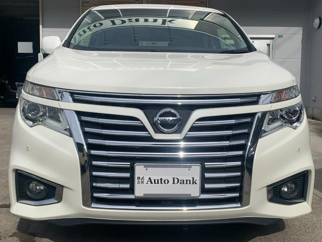 エルグランド ２５０ハイウェイスターＳ　メーカーＯＰナビ　フルセグＴＶ　アラウンドビューモニタ　フリップダウンモニター　両側パワースライドドア　ハーフレザーシート　オットマン　コーナーセンサー　オートライト　ＬＥＤヘッドライト　スマートキー（54枚目）