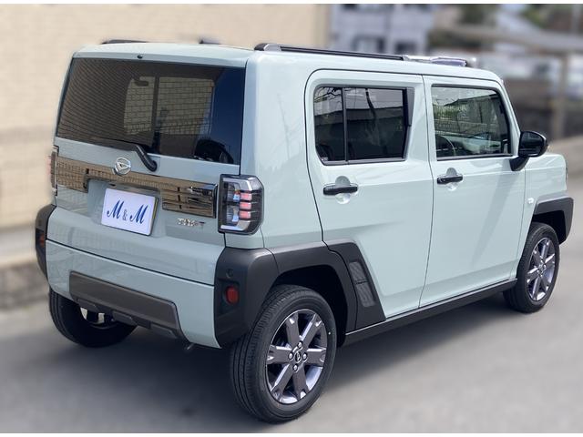 タフト Ｇ　ダーククロムベンチャー　パノラマモニター付きナビです。デジタルインナーミラー型前後ドラレコ・ＥＴＣ・シートヒーター・ＬＥＤヘッドランプ・フォグランプ付きです。（22枚目）