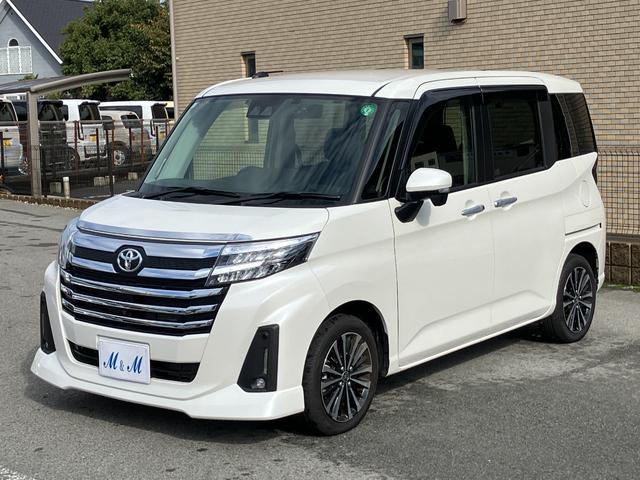 ルーミー カスタムG レンタカー使用車・LEDヘッドランプ・両側電動スライドドア・アダプティブクルーズコントロール・メモリーナビ・バックカメラ・ETC(2枚目)