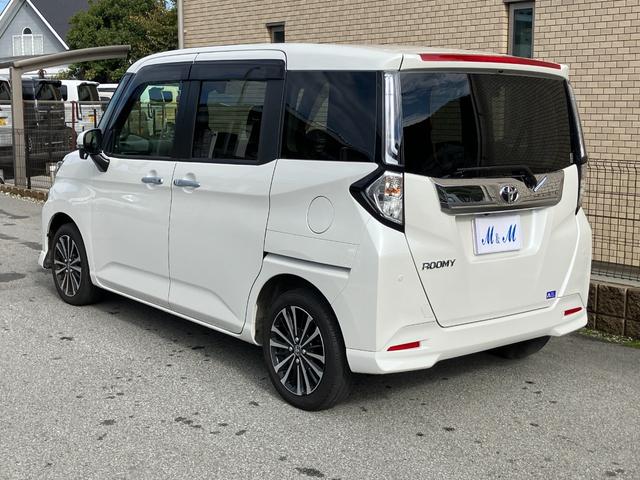 ルーミー カスタムG レンタカー使用車・LEDヘッドランプ・両側電動スライドドア・アダプティブクルーズコントロール・メモリーナビ・バックカメラ・ETC(4枚目)