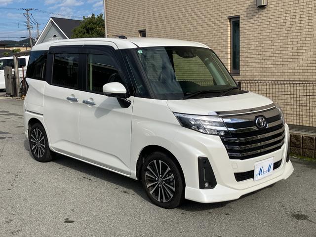 ルーミー カスタムG レンタカー使用車・LEDヘッドランプ・両側電動スライドドア・アダプティブクルーズコントロール・メモリーナビ・バックカメラ・ETC(12枚目)