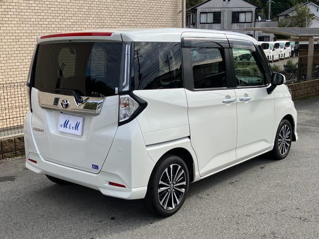 ルーミー カスタムG レンタカー使用車・LEDヘッドランプ・両側電動スライドドア・アダプティブクルーズコントロール・メモリーナビ・バックカメラ・ETC(16枚目)