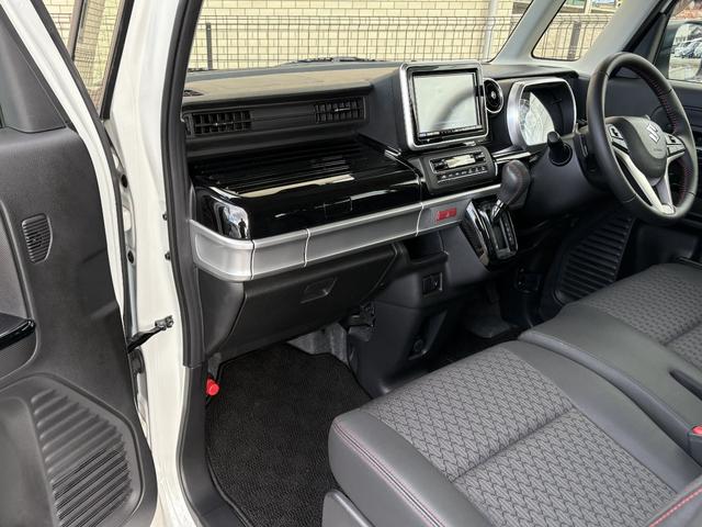 スペーシアカスタム ハイブリッドＸＳターボ　１オーナー・純正８インチメモリーナビ・Ｂｌｕｅｔｏｏｔｈ・フルセグＴＶ・ＤＶＤ／ＣＤ再生・ＥＴＣ・両側電動スライドドア・リヤセンサー・スマートキー・ＬＥＤヘッドライト・衝突被害軽減ブレーキ・純正アルミ（22枚目）