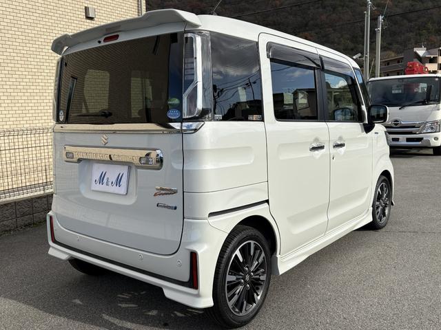 スペーシアカスタム ハイブリッドＸＳターボ　１オーナー・純正８インチメモリーナビ・Ｂｌｕｅｔｏｏｔｈ・フルセグＴＶ・ＤＶＤ／ＣＤ再生・ＥＴＣ・両側電動スライドドア・リヤセンサー・スマートキー・ＬＥＤヘッドライト・衝突被害軽減ブレーキ・純正アルミ（31枚目）