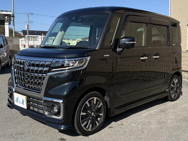 スペーシアカスタム ハイブリッドＸＳ　１オーナー・全方位カメラ・純正９インチメモリーナビ・Ｂｌｕｅｔｏｏｔｈ・フルセグＴＶ・ＤＶＤ／ＣＤ再生・ＥＴＣ・両側電動スライドドア・コーナーセンサー・スマートキー・ＬＥＤヘッドライト（10枚目）