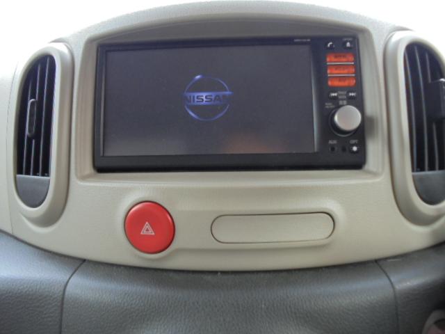 キューブ １５Ｘ　禁煙車　自社レンタカーＵＰ　純正ワンセグ対応メモリーナビ　バックカメラ　ベンチシート　アイドリングストップ　ＥＴＣ　インテリジェントキー２個（11枚目）