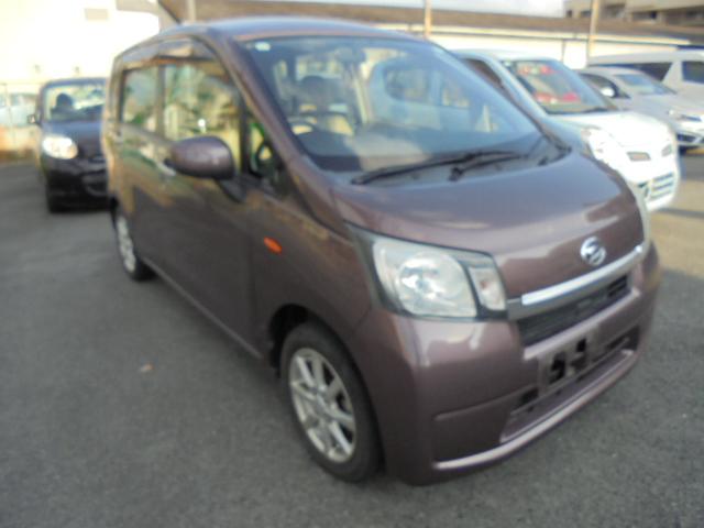 ムーヴ Ｘ　禁煙車　純正オプションケンウッド製ＣＤオーディオ　オートエアコン　オートライト　ベンチシート　フルフラット　アイドリングストップ　アルミホイール　ＥＴＣ　プッシュ式スタート　スマートキー　スペアキー（3枚目）