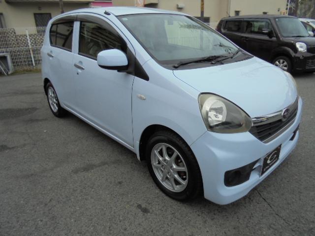 プレオプラス Ｌ　禁煙車　純正ワンセグ対応メモリーナビ　ＤＶＤ再生　アイドリングストップ　電動格納式ドアミラー　アルミホイール　リモコンキー（3枚目）