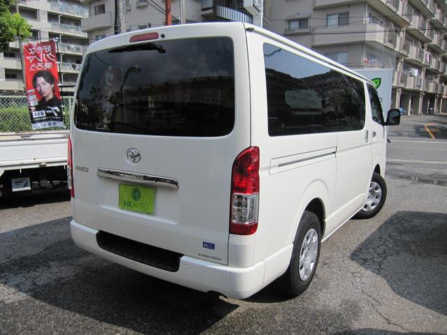 ハイエースバン ロングDX GLパッケージ 7型 アドブルー10リッター 5ドア 4カメラ フルセグナビ ビルトイン連動ETC LEDヘッドライト フォグ PKSB メッキパーツ Bluetooth接続(4枚目)