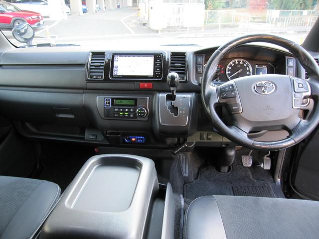 ハイエースバン スーパーGL ダークプライムII 7型 アドブルーメーター 10リッタータンク 1オーナー パブリックビューモニター4カメラ デジタルインナーミラー 純正15インチアルミ ビルトインETC ガラスフィルム DVD再生(5枚目)