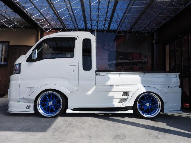 ハイゼットトラック S500系 上げられる車高調 タイプu アッパーマウントレス 情熱セール