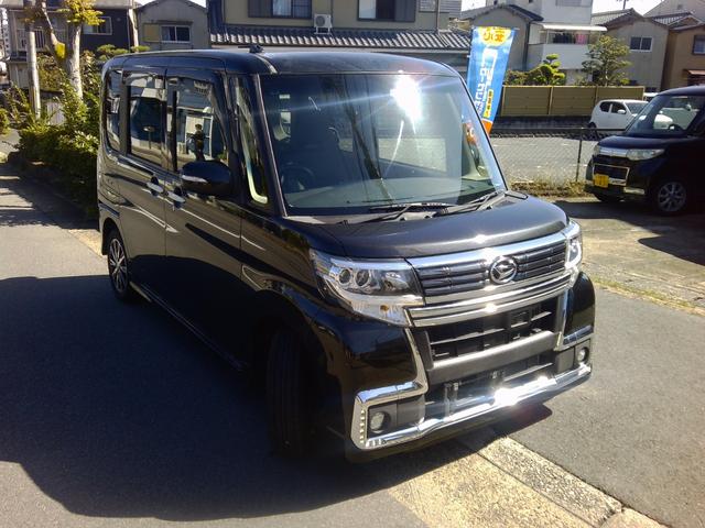 タント カスタムＸ　トップエディションＳＡＩＩ　カーナビ　フルセグ　Ｂｌｕｅｔｏｏｔｈ　ＣＤ／ＤＶＤ　ＥＴＣ　ドラレコ新品　バックカメラ　電動スライドドア　衝突軽減ブレーキ　横滑り防止　ＥＣＯＮスイッチ　エコアイドル（3枚目）