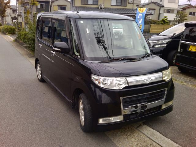 タント カスタムＸリミテッド　ナビ　地デジ　ＥＴＣ　Ｂｌｕｅｔｏｏｔｈ　バックカメラ　新品ドラレコ前後　スマートキー　電動スライドドア（3枚目）