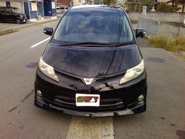 エスティマ ２．４アエラス　Ｇエディション　ナビ　地デジ　Ｂｌｕｅｔｏｏｔｈ　ＥＴＣ　バックカメラ　後席モニター　オットマン　両側電動スライドドア　ＴＲＤフロントスポイラー（2枚目）