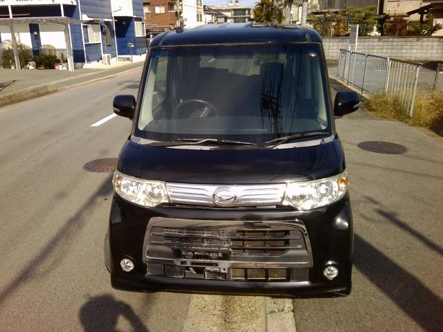 タント カスタムＲＳ　ナビ　ＴＶ　Ｂｌｕｅｔｏｏｔｈ　新品前後ドラレコ　フロントカメラ　バックカメラ　電動スライドドア　アイドリングストップ　スマートキー　インタークーラーターボ（2枚目）