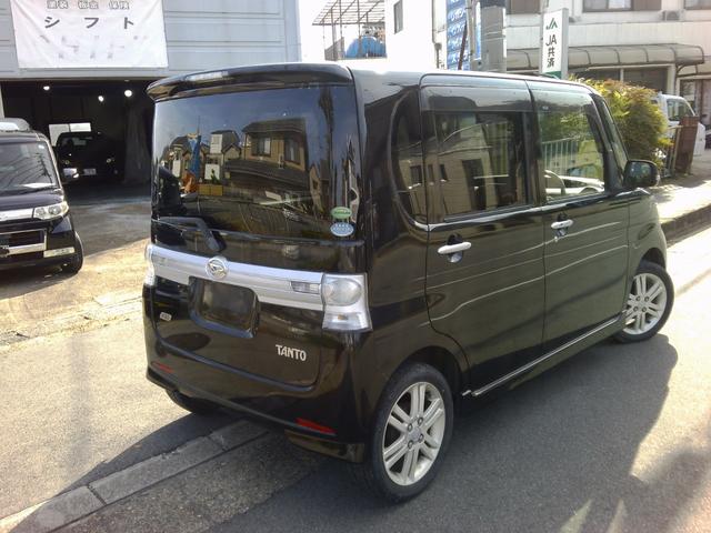 タント カスタムＲＳ　ナビ　ＴＶ　Ｂｌｕｅｔｏｏｔｈ　新品前後ドラレコ　フロントカメラ　バックカメラ　電動スライドドア　アイドリングストップ　スマートキー　インタークーラーターボ（5枚目）