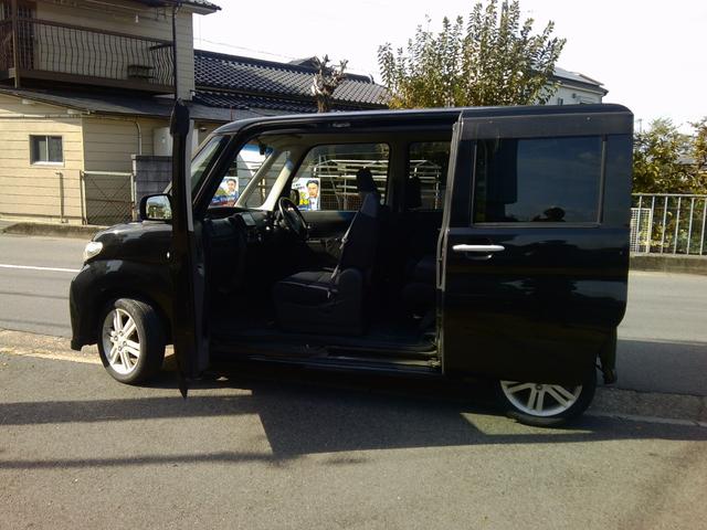 タント カスタムＲＳ　ナビ　ＴＶ　Ｂｌｕｅｔｏｏｔｈ　新品前後ドラレコ　フロントカメラ　バックカメラ　電動スライドドア　アイドリングストップ　スマートキー　インタークーラーターボ（9枚目）