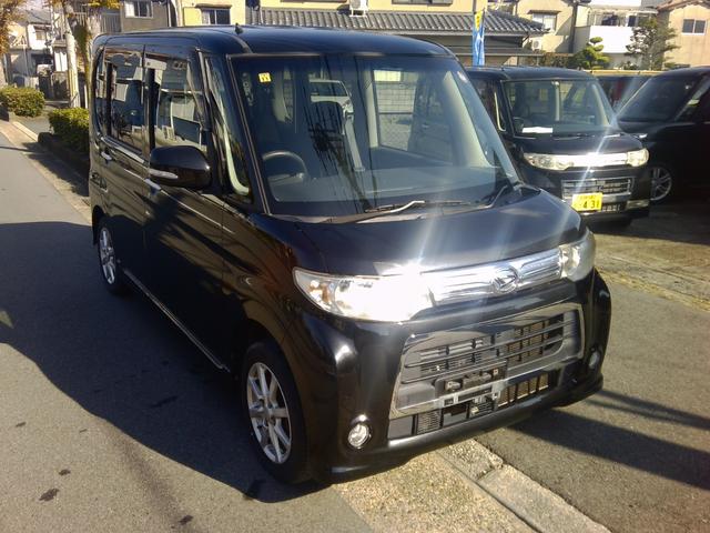 タント カスタムＸ　ナビ　ＴＶ　Ｂｌｕｅｔｏｏｔｈ　ＥＴＣ　新品ドライブレコーダー前後　パワースライドドア　スマートキー　後期（3枚目）