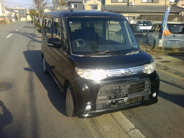 タント カスタムX ナビ TV ETC Bluetooth ドラレコ前後 バックカメラ アイドリングストップ 電動スライドドア スマートキー(3枚目)