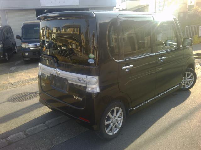 タント カスタムX ナビ TV ETC Bluetooth ドラレコ前後 バックカメラ アイドリングストップ 電動スライドドア スマートキー(5枚目)