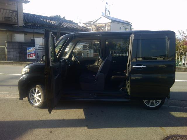 タント カスタムX ナビ TV ETC Bluetooth ドラレコ前後 バックカメラ アイドリングストップ 電動スライドドア スマートキー(9枚目)