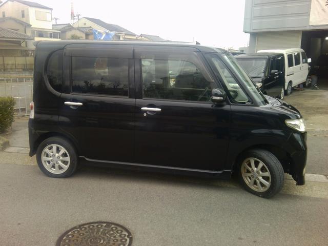 タント カスタムXリミテッド カーナビ Bluetooth ETC 新品ドラレコ前後 Rカメラ スマートキー 電動スライドドア(4枚目)