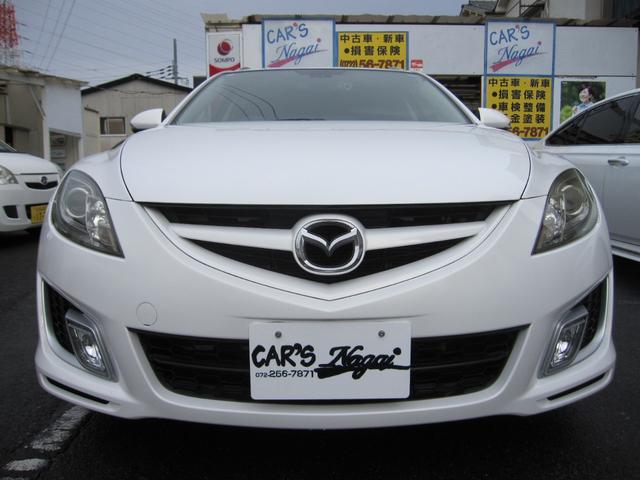 アテンザスポーツワゴン ２５ＥＸ　革シート　禁煙車　ナビ　ＴＶ　ＥＴＣ　前後ドラレコ　プッシュスタート　純正アルミ　ルーフレール　２５００ＣＣ　後席フルフラット（2枚目）