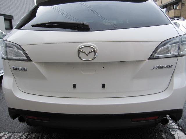 アテンザスポーツワゴン ２５ＥＸ　革シート　禁煙車　ナビ　ＴＶ　ＥＴＣ　前後ドラレコ　プッシュスタート　純正アルミ　ルーフレール　２５００ＣＣ　後席フルフラット（12枚目）